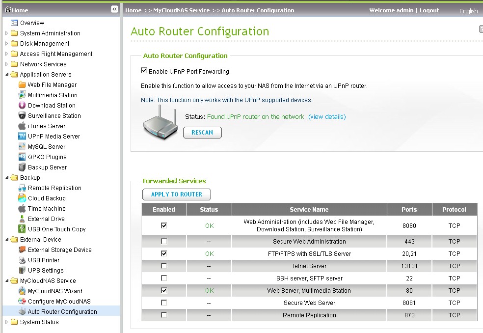 Auto Router Config
