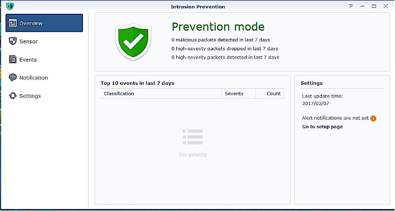 Intrusion Protection add-on package