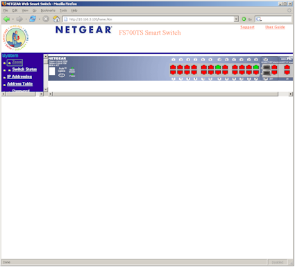 Figure 3 : GUI with Firefox 1.5 (click image to enlarge)