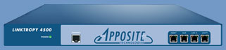 Figure 1: Apposite Technologies Linktropy 4500 WAN Emulator
