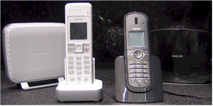 Philips and Netgear Cordless Skype Phones from Ascalade