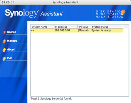Synology Assistant