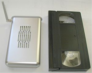 Smaller than a soon-to-be-obsolete VHS tape