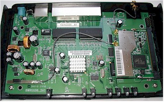 Inside view of the DGL-4300
