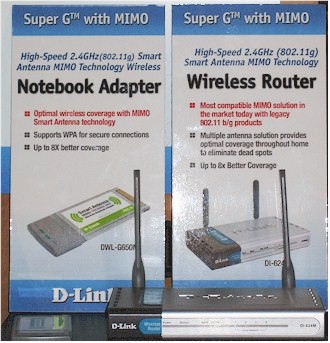 D-Link MIMO products