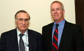 FBI Computer Scientist James C. Smith (left) and FBI Special Agent Geoff Bickers (right)