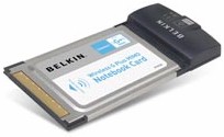 Belkin F5D9010 Wireless G Plus MIMO Notebook Card