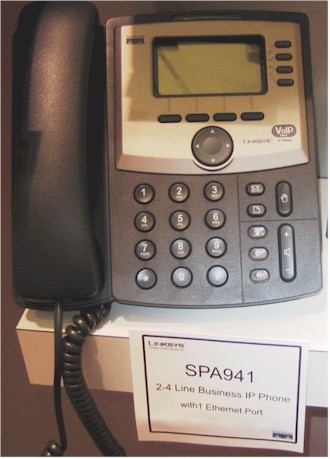 Linksys SPA941 SIP phone