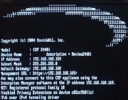 OS boot screen