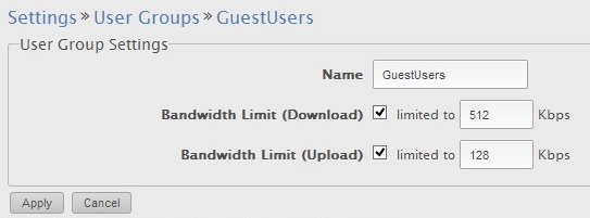 User Bandwidth