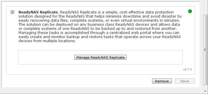 Replicate gets installed on individual devices and initially configured on them.