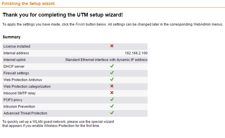 VM configuration for UTM
