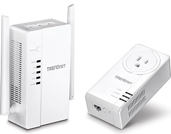 TRENDnet's WiFi Everywhere™ kit uses power wiring to provide Wi-Fi in far-away rooms