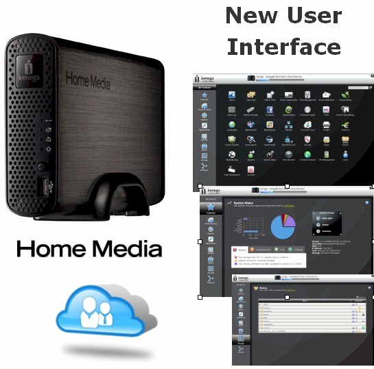 Iomega Home Media Network Hard Drive, Cloud Edition