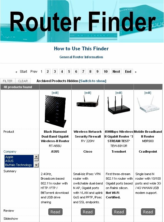 SNB Router Finder top