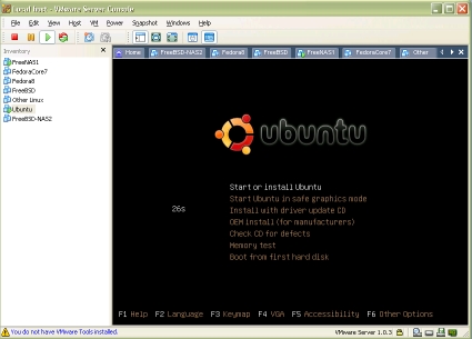 Ubuntu boot CD
