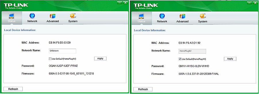 TP-LINK Utility Device Info