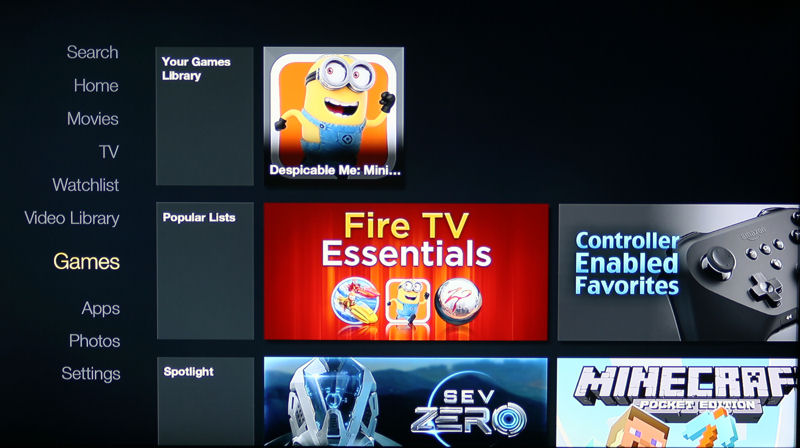 Amazon Fire TV - Games