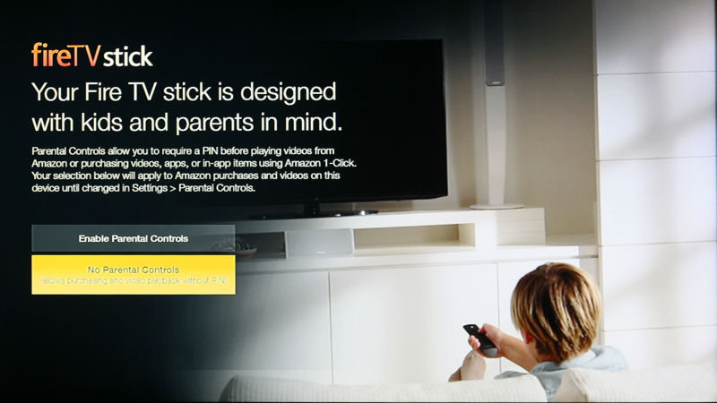 Amazon Fire TV Stick - Parental Controls