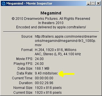 Megamind 1080p trailer 3 properties
