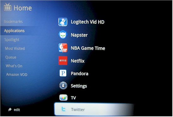 Rest of the Google TV apps