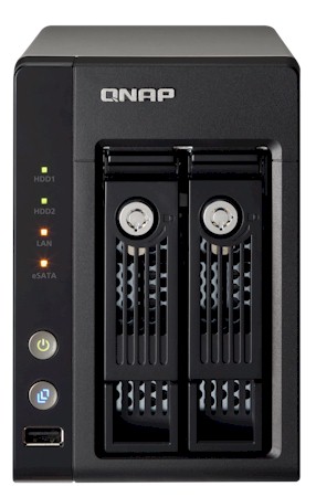 QNAP TS-259 Pro front panel