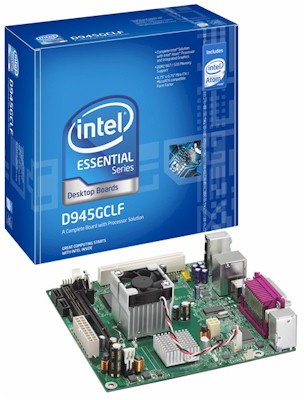 Intel's D945GCLF Atom motherboard