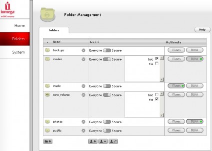 Folder management