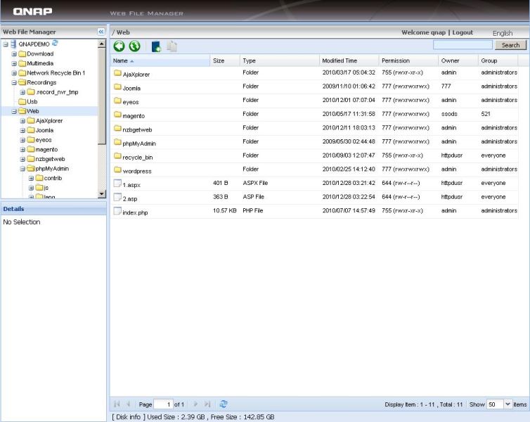 Web File Manager
