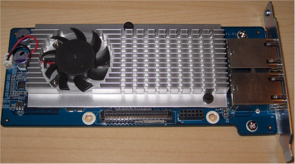 QNAP TS-470 Pro Dual 10GbE card