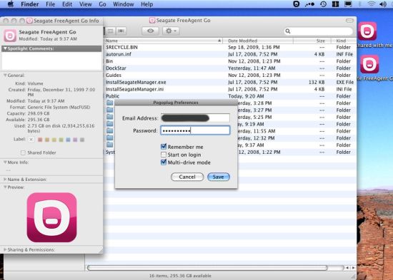 Pogoplug Mac OS client