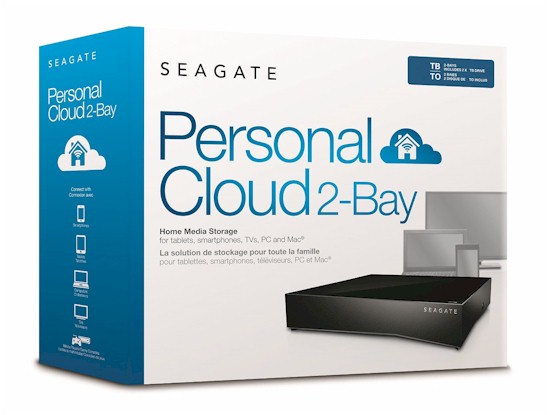 Seagate Personal Cloud 2-Bay Box