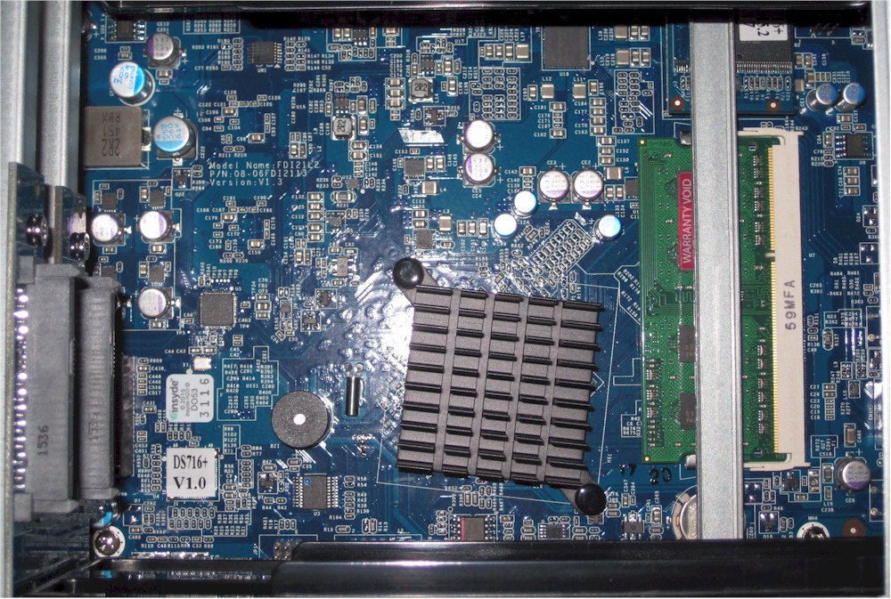 Synology DS716+ main PCB