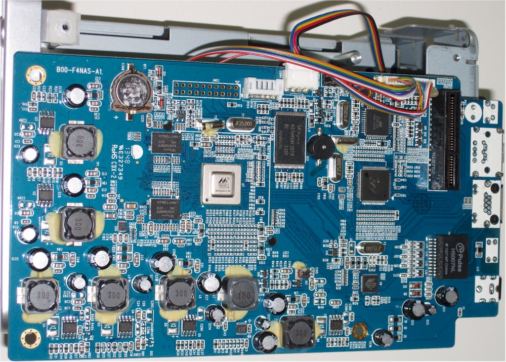 TerraMaster F2-NAS 2 PCB component side