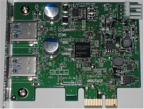 Buffalo USB 3.0 PCI Express Interface Card