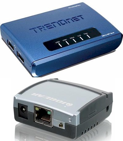 Trendnet TE100-MP2U and IOGEAR GUIP201