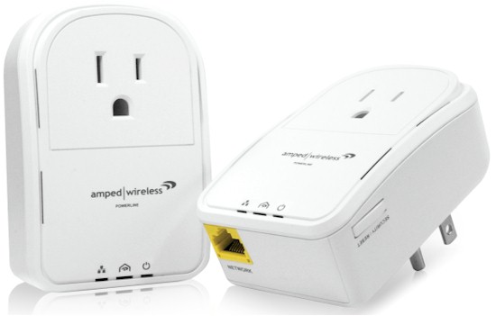 Amped Wireless PLA2 Powerline Nano AV500 1-Port Network Adapter Kit