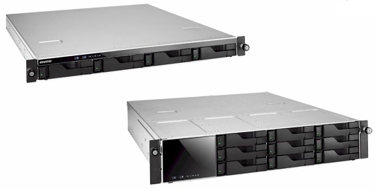 ASUSTOR AS-604RS and AS-609RS rackmount NASes