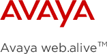 Avaya Web.Alive logo