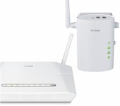 D-Link Wireless N Powerline Router and Powerline Wireless N Extender