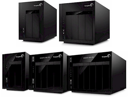 Seagate NAS and NAS Pro families