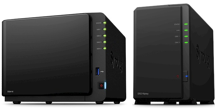 Synology DS416 & DS216play