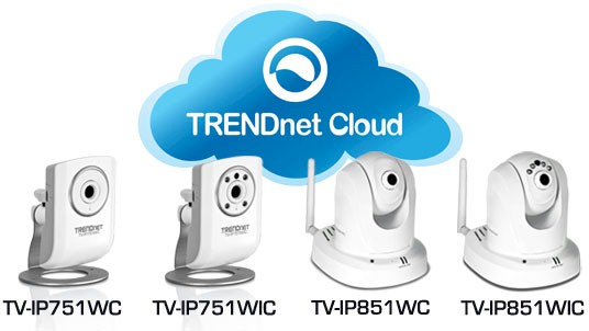 TRENDnet Cloud IP cameras