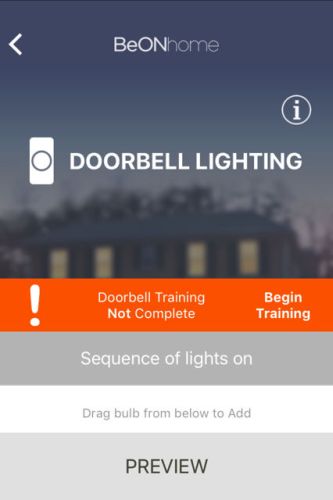BeONhome Security Lighting - Doorbell Lighting