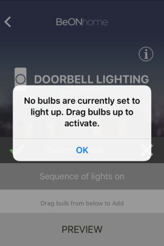 BeONhome Security Lighting - Setup bulbs