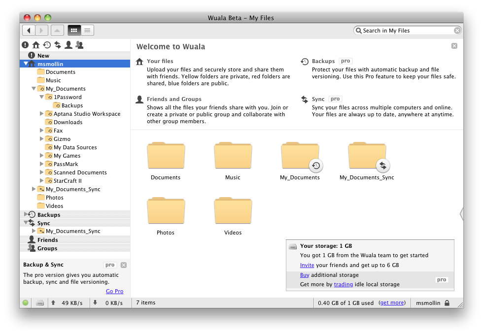 The MacOS client overall is the same as the Windows client.