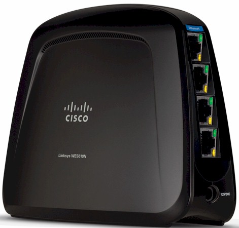 Cisco Linksys WES610N Dual-Band N Entertainment Bridge with 4-Port Switch