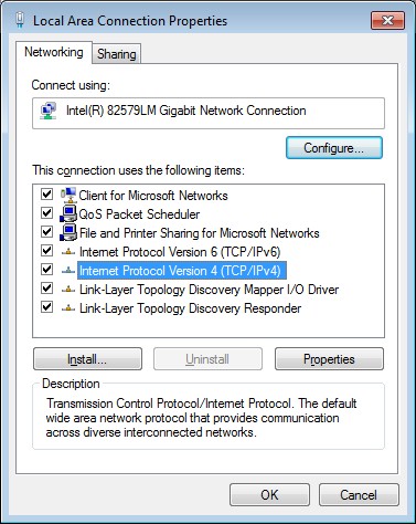 Network and Sharing Center (Wn 7)
