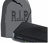 Dead router