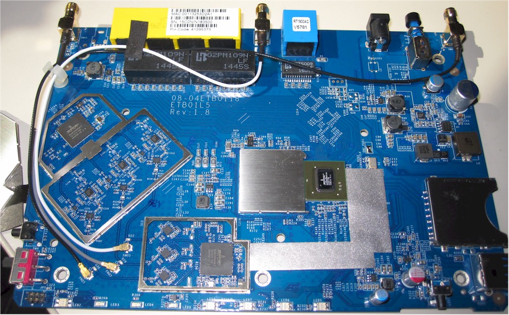 Synology RT1900ac R1 board - can tops off